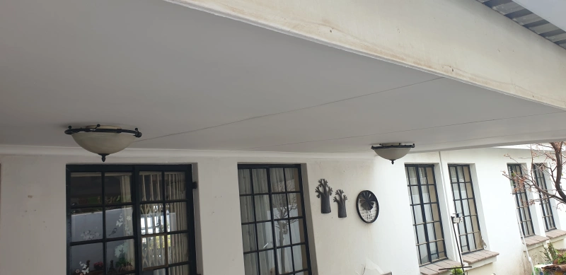 Completed ceiling installation